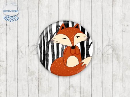 Motiv-Cabochons 49012-1 Einzelset  8mm (1 Paar)